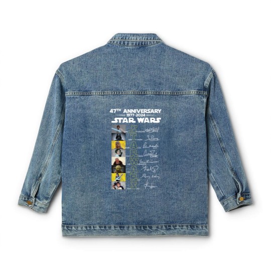 Discover StarWars Classic Women's Denim Jackets, StarWars Signatures Classic Women's Denim Jackets, StarWars 47th Anniversary Classic Women's Denim Jackets