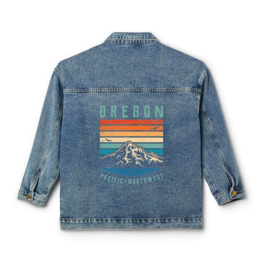 Discover Oregon - Oregon - Classic Women's Denim Jackets