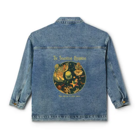 Discover Vintage 1996 The Smashing Pumpkins Band Tour Classic Women's Denim Jackets