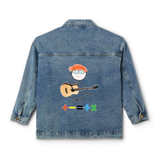 Discover Funny Sheeran Onesies, the Mathematics Tour Onesies, Ed Shee Concert Onesies Classic Women's Denim Jackets