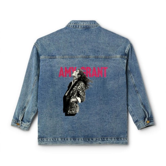 Discover Discover Cool Amy Grant Mens Fashion T  Cotton Classic Women's Denim Jackets s Short Sleeve Classic Women's Denim Jackets