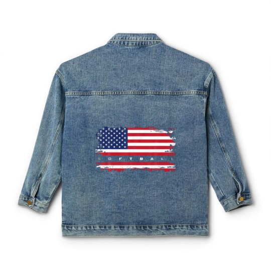 Discover Softball Apparel - Softball Classic Women's Denim Jackets