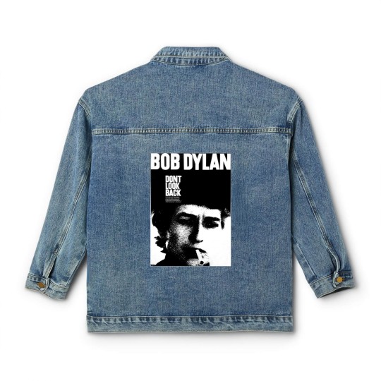 Discover Bob Dylan Dont Look Back Classic Women's Denim Jackets, Bob Dylan Classic Women's Denim Jackets