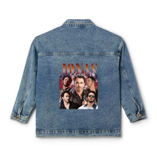Discover Kevin Jonas Classic Women's Denim Jackets, Vintage 90s Kevin Jonas Classic Women's Denim Jackets, Kevin Jonas