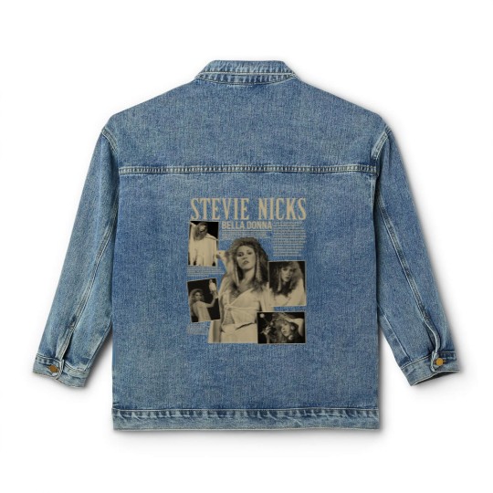 Discover Stevie Nicks Album Vintage Classic Women's Denim Jackets, Stevie Nicks Classic Women's Denim Jackets Classic Women's Denim Jackets, Vintage Stevie Nicks Classic Women's Denim Jackets