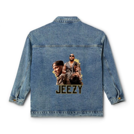 Discover Jeezy Classic Women's Denim Jackets, Young Jeezy Snowman Classic Women's Denim Jackets