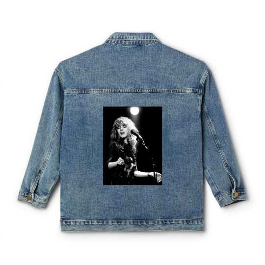 Discover Stevie Graphic Classic Women's Denim Jackets, Nick tour