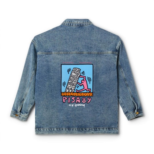 Discover Keith Haring Pisa 89 Classic Women's Denim Jackets