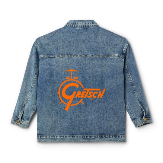 Discover GRETSCH DRUM LOGO Classic Women's Denim Jackets