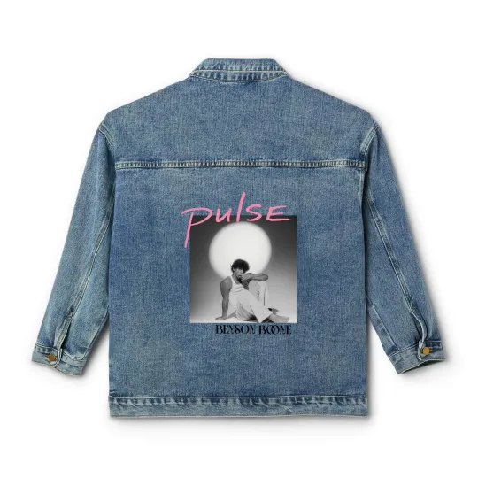 Discover Benson Boone New Song Pulse Retro Fanshionable Classic Women's Denim Jackets
