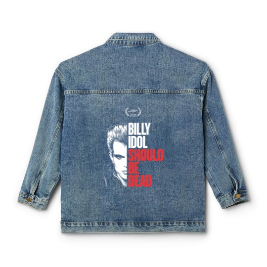 Discover Billy Idol Should Be Dead At The Tribeca Film Festival On June 10 2025 Classic Women's Denim Jackets