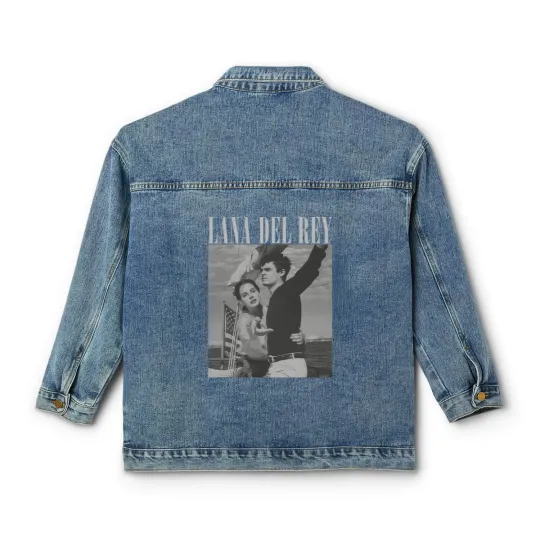 Discover Lana del rey Norman Rockwell Classic Women's Denim Jackets