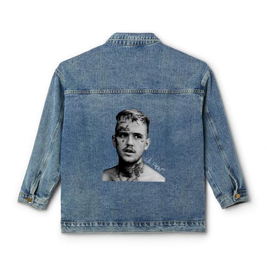 Discover Lil Peep Classic Women's Denim Jackets, Hip Hop Classic Women's Denim Jackets, Rappers Classic Women's Denim Jackets, Cry Baby Classic Women's Denim Jackets, Lil Peep Merch