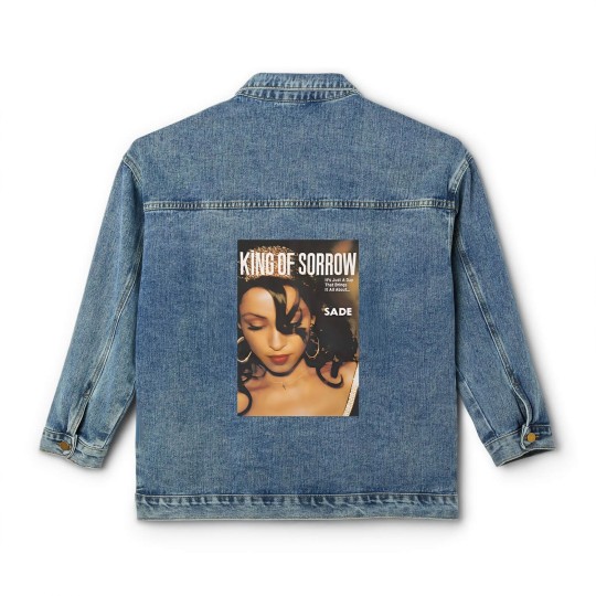 Discover Sade, KING of SORROW! Janet Jackson, erykah badu, sza Classic Women's Denim Jackets