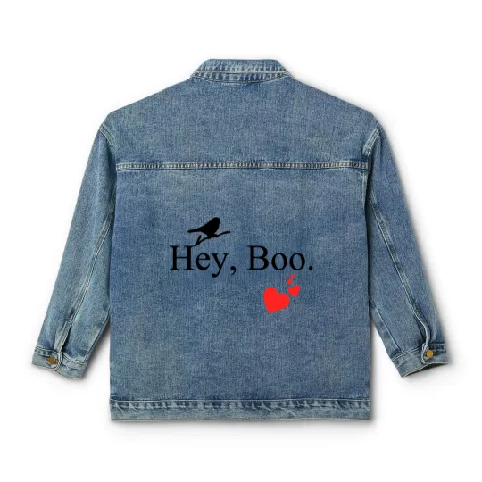 Discover Hey Boo Classic Women's Denim Jackets