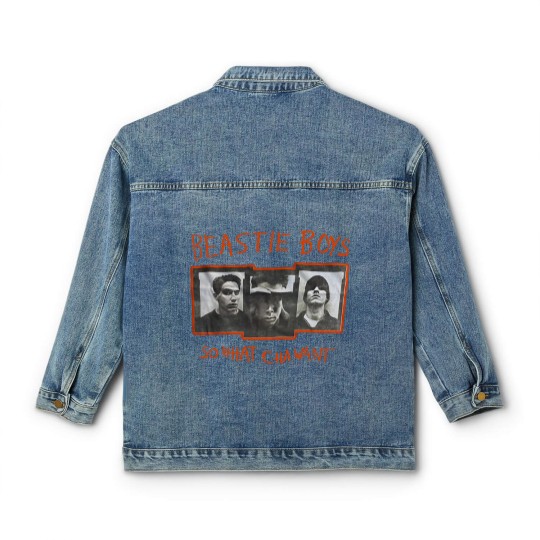 Discover BEASTIE BOYS So What Cha Want Classic Women's Denim Jackets, Beatie Boys Classic Women's Denim Jackets