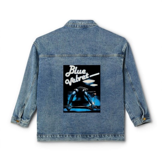 Discover Blue Velvet Movie David Lynch Classic Women's Denim Jackets Unisex Short Sleeve Cotton Classic Women's Denim Jackets