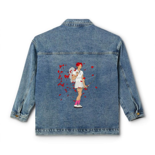 Discover Yungblud cupid Classic Women's Denim Jackets
