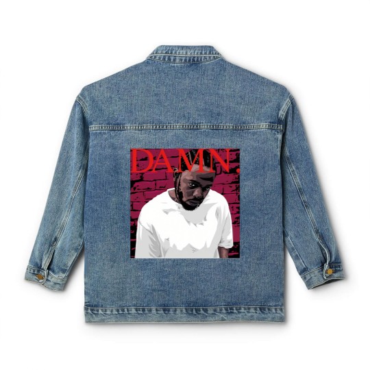 Discover DAMN Album - Kendrick Lamar - Classic Women's Denim Jackets