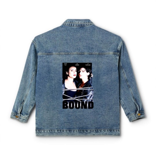 Discover Bound Classic Women's Denim Jackets-graphic tees,bound movie Classic Women's Denim Jackets