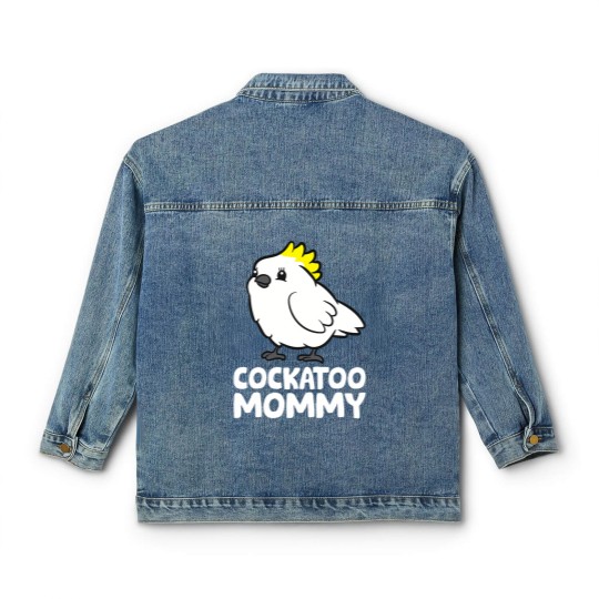 Discover Cockatoo Mommy Funny Cockatoo Classic Women's Denim Jackets