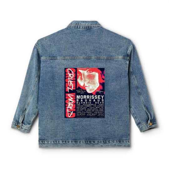 Discover cruel world festival 2022 v2 Classic Women's Denim Jackets