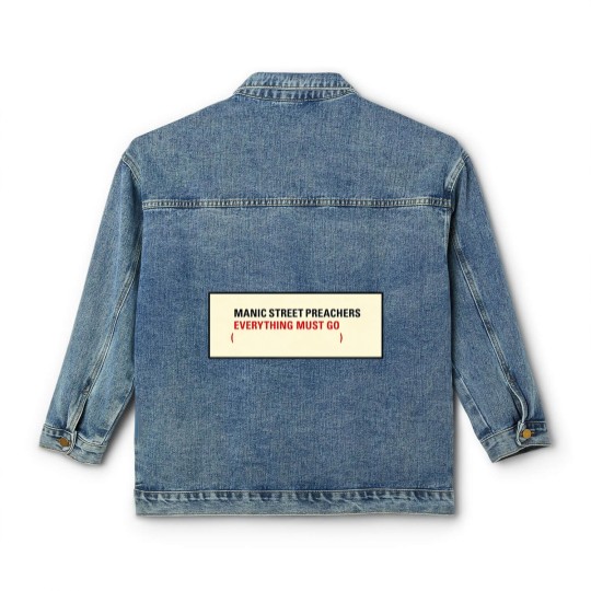 Discover Manic Street Preachers Unisex Classic Women's Denim Jackets: Everything Must Go