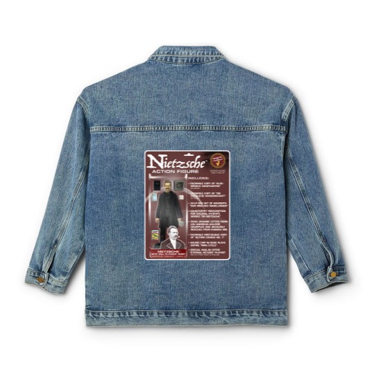 Discover Nietzsche Action Figure Classic Women's Denim Jackets