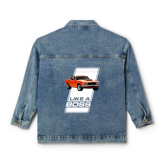 Discover 1969  boss 429   like a boss Classic Women's Denim Jackets