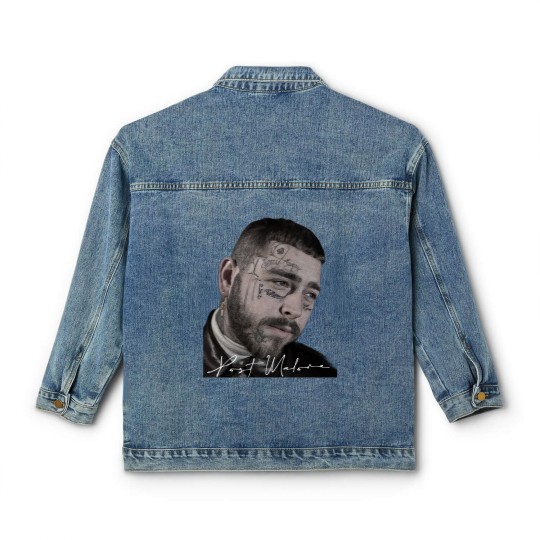 Discover Post Malone Classic Women's Denim Jackets, Post Malone Classic Women's Denim Jackets