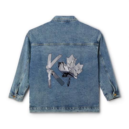 Discover Wrestling Entertainment Kevin Owens K Canada Maple Leaf Classic Women's Denim Jackets