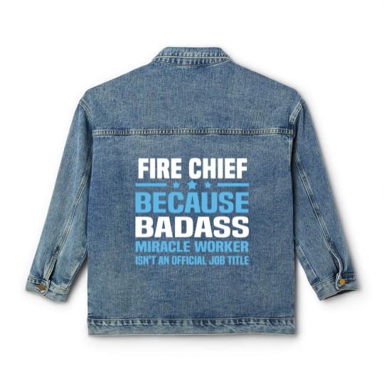 Discover Fire Chief Classic Women's Denim Jackets