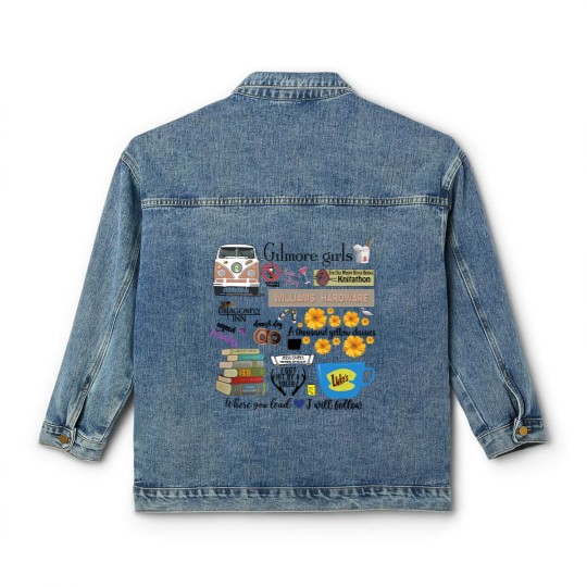 Discover Vintage Stars Hollow Classic Women's Denim Jackets, Gilmore Girls Classic Women's Denim Jackets