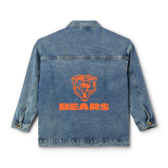 Discover Vintage Chicago Bears Classic Women's Denim Jackets