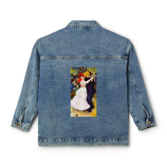 Discover Auguste Renoir - Dance At Bougival Classic Women's Denim Jackets