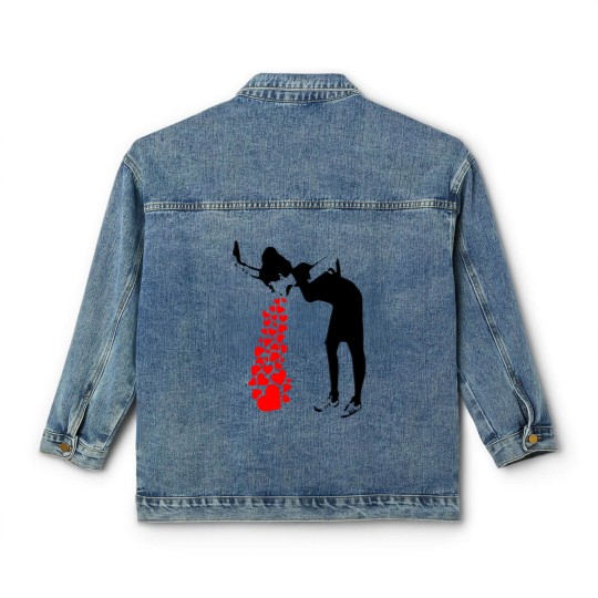 Discover Banksy Classic Women's Denim Jackets, Banksy Classic Women's Denim Jackets
