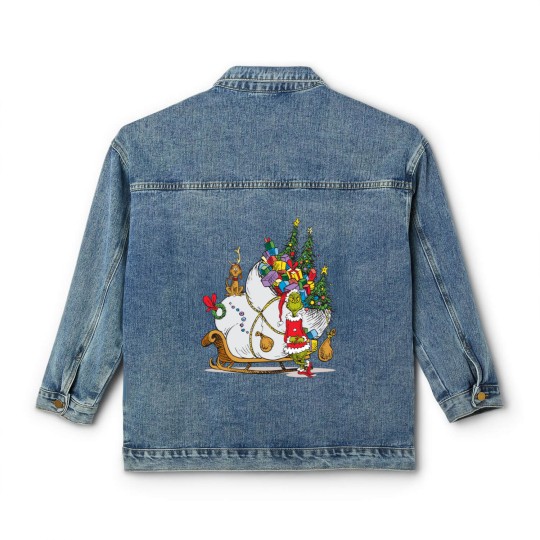 Discover Classic The funny character | The funny character & Max Runaway Slei Classic Women's Denim Jackets