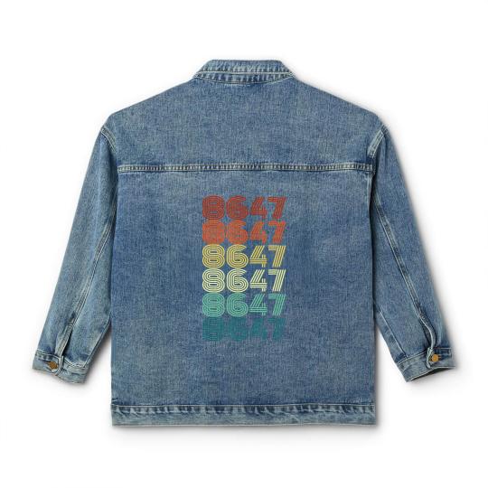 Discover 8647 Anti Trump 86 47 Retro Vintage 80s Style Classic Women's Denim Jackets