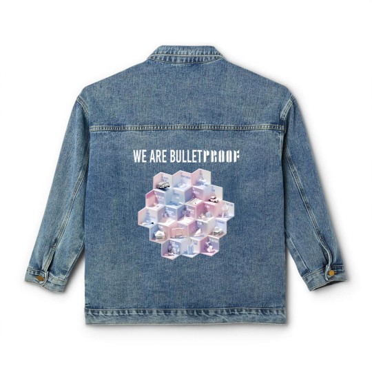 Discover BTS Inspired Proof Classic Women's Denim Jackets, BTS Proof Album Track Player Classic Women's Denim Jackets