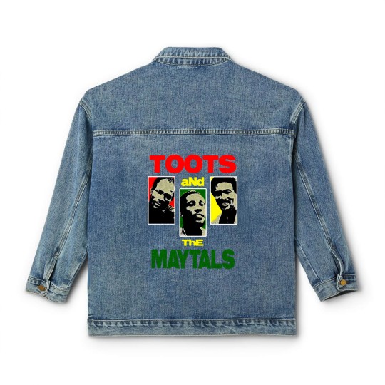 Discover Retro Vintage Toots And The Maytals Gift For Everyone Classic Classic Women's Denim Jackets