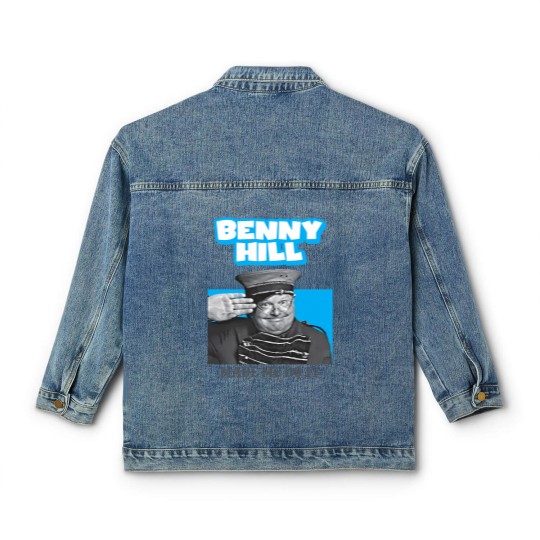 Discover Benny Hill Made Me Do It Classic Women's Denim Jackets