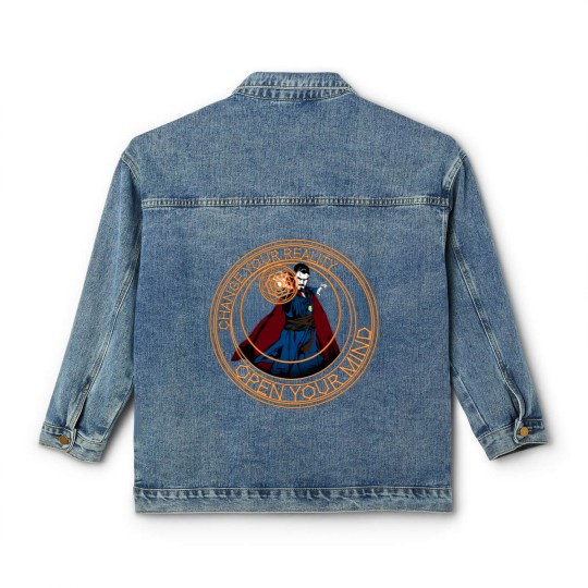 Discover Dr.Strange Magic Circle  Perfect Gift For you and friends Classic Women's Denim Jackets