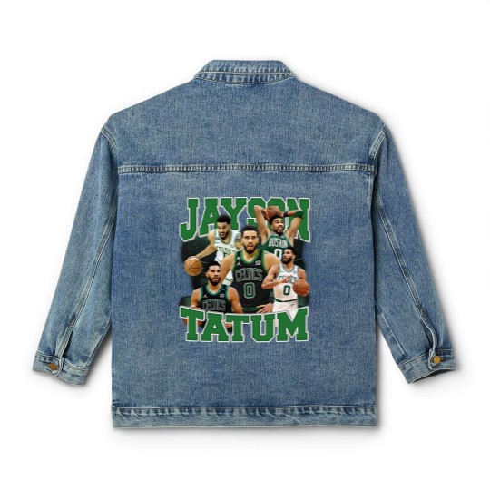 Discover Jayson Tatum Basketball  Basketball Graphic Tees Classic Women's Denim Jackets