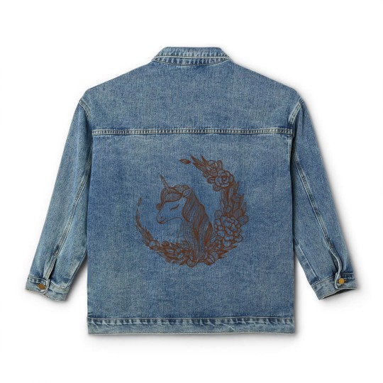 Discover Unicorn - Unicorn Classic Women's Denim Jackets