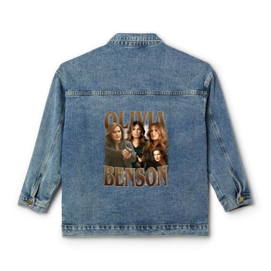 Discover Olivia Benson Law and Order Classic Women's Denim Jackets, Retro Olivia Benson Classic Women's Denim Jackets