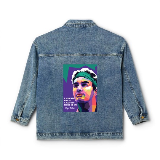 Discover Roger federer motivation - Roger Federer - Classic Women's Denim Jackets