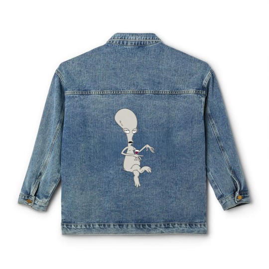 Discover roger american dad Classic Women's Denim Jackets