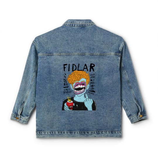Discover fidlar band rockfidlar grennday deads kennedys nofx Class Classic Women's Denim Jackets