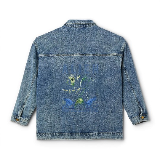 Discover Alien In Space No Once Can Hear You Scream 1979 Retro Sci-Fi Horror Unisex Classic Classic Women's Denim Jackets