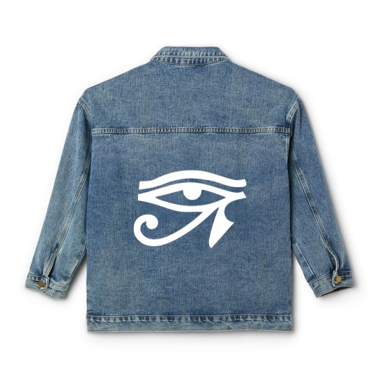 Discover Eye Ra Horus Black Classic Women's Denim Jackets